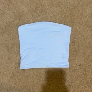 Light Blue Brandy Melville Tube Top